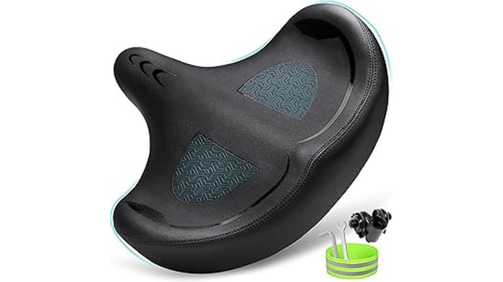 large comfortable bike seat