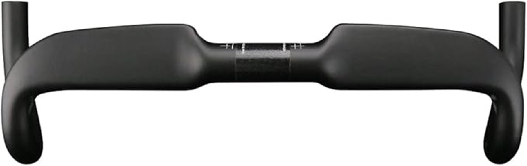 lightweight aerodynamic bicycle handlebars