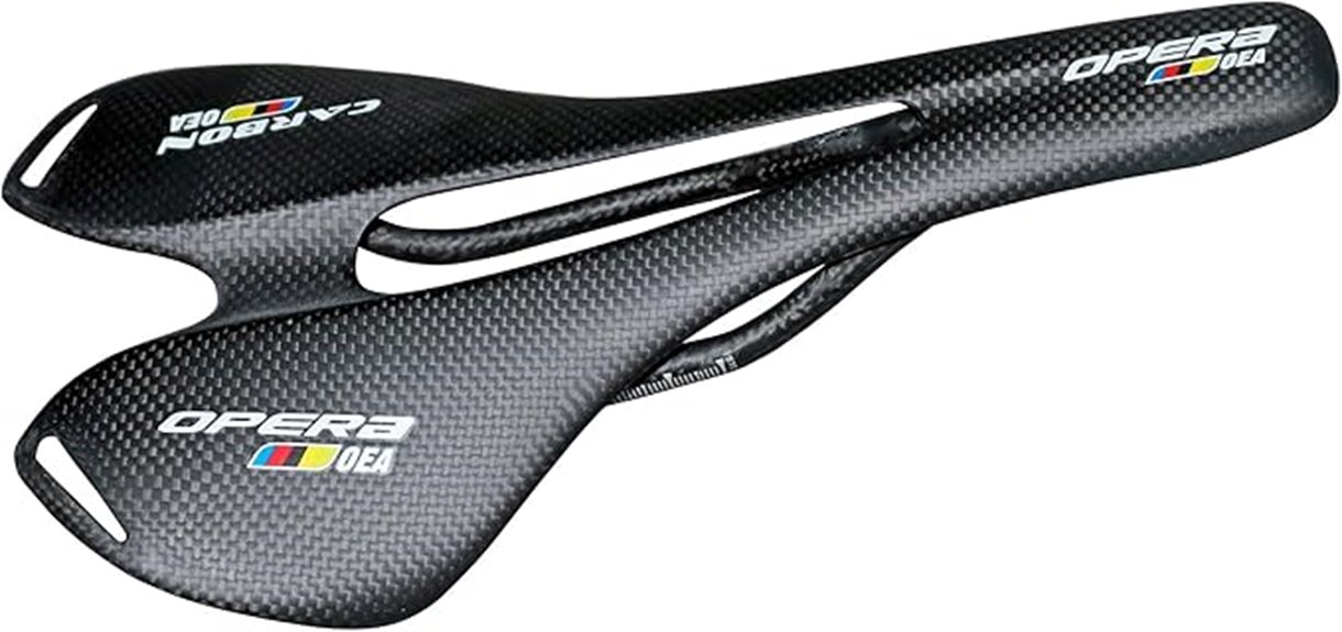 lightweight carbon bike seat