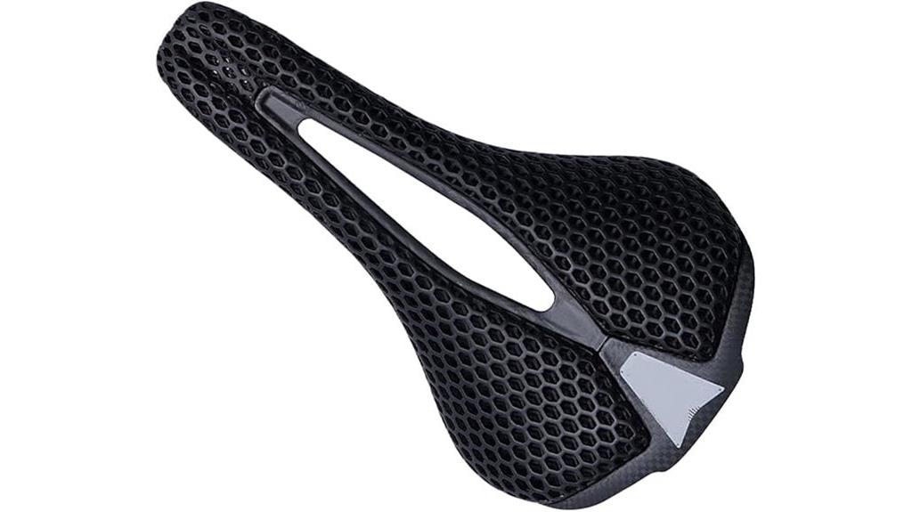 lightweight carbon fiber saddle
