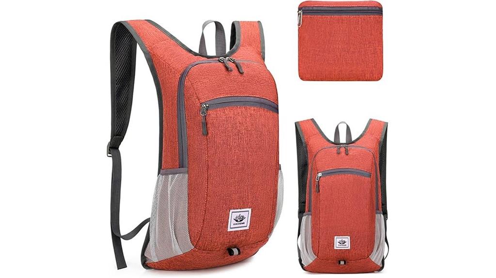 lightweight foldable hiking backpack