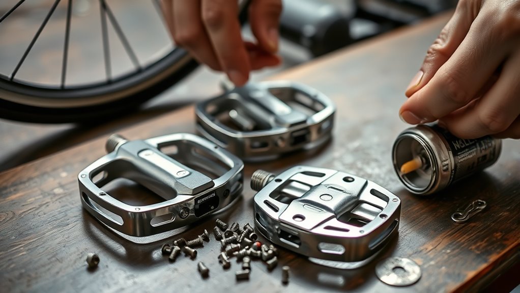 lubricate align prevent buildup