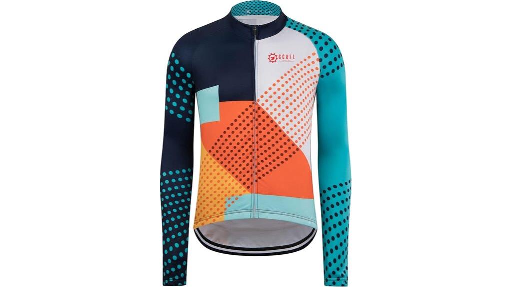 men s cycling jersey with pocket