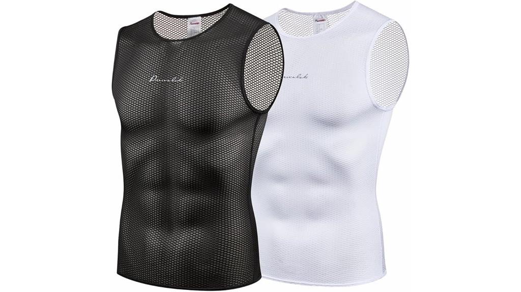men s sleeveless cycling undershirt
