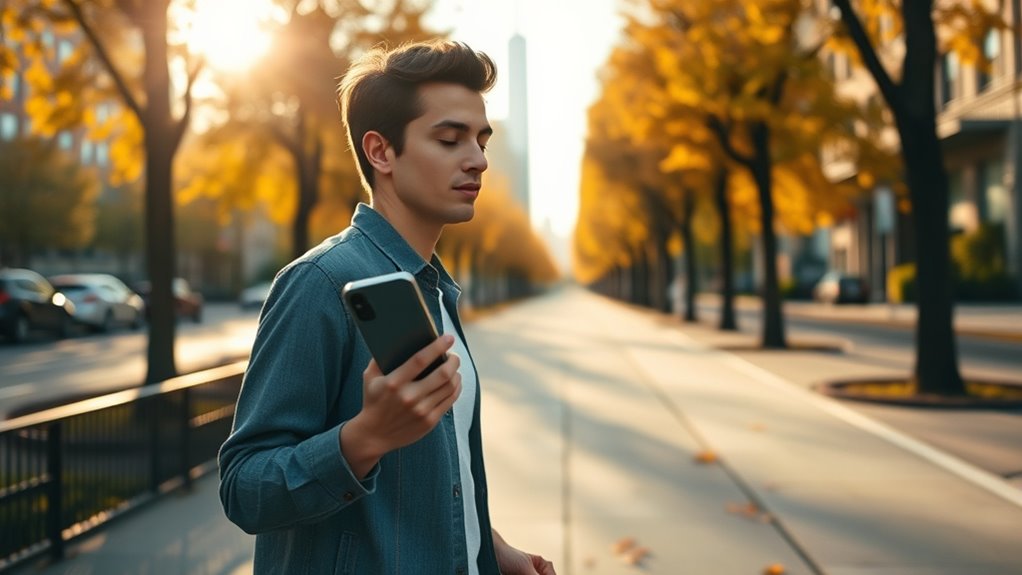 mindful movement during commute