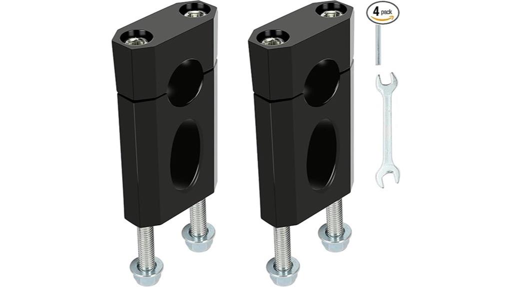 mini bike handlebar risers