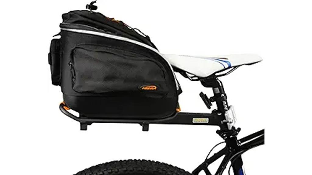 mini bike trunk and seat post rack