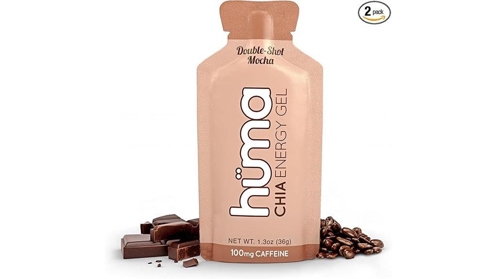 mocha energy gel pack