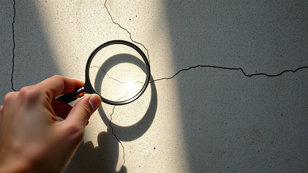 monitor crack progression carefully