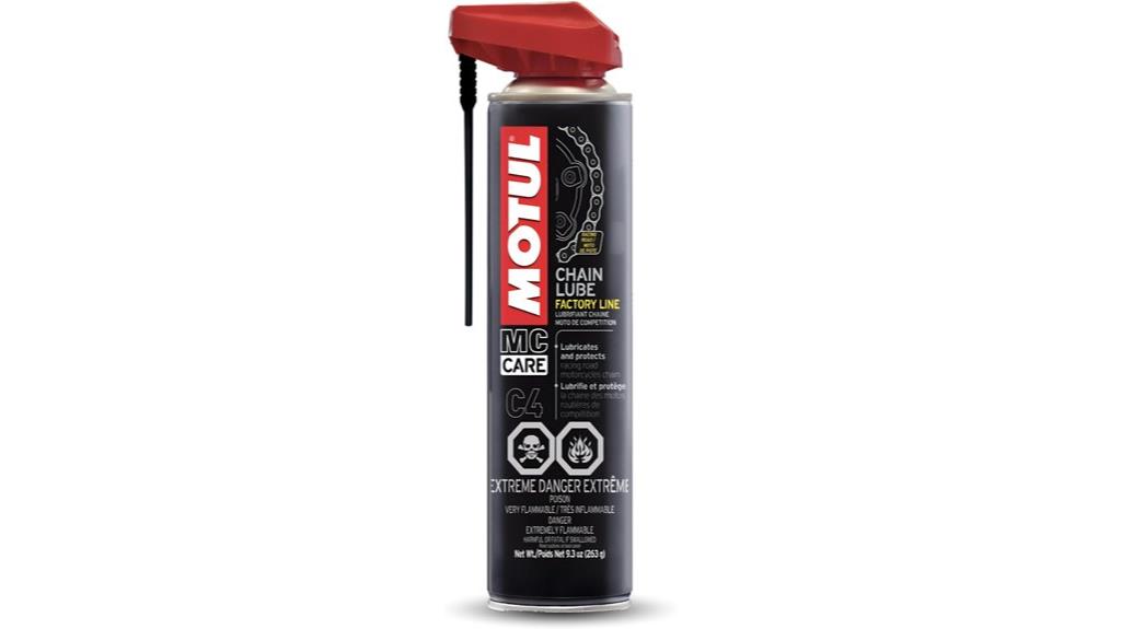 motorcycle chain lubricant