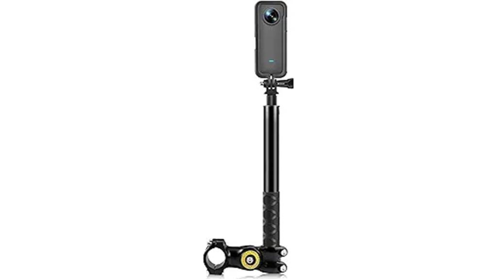 motorcycle handlebar camera mount