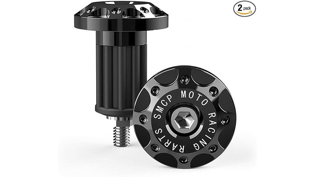 motorcycle handlebar end caps