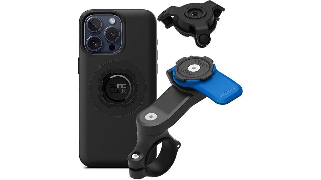 motorcycle handlebar phone mount