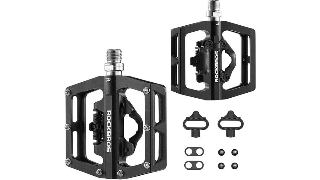 mountain bike pedals with cleats
