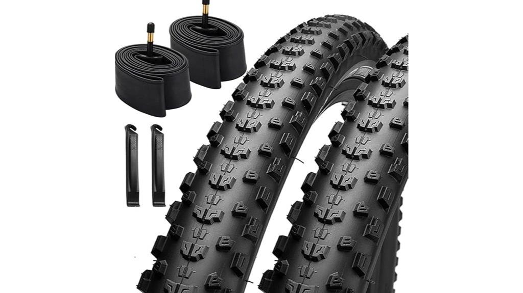 mountain bike tire set