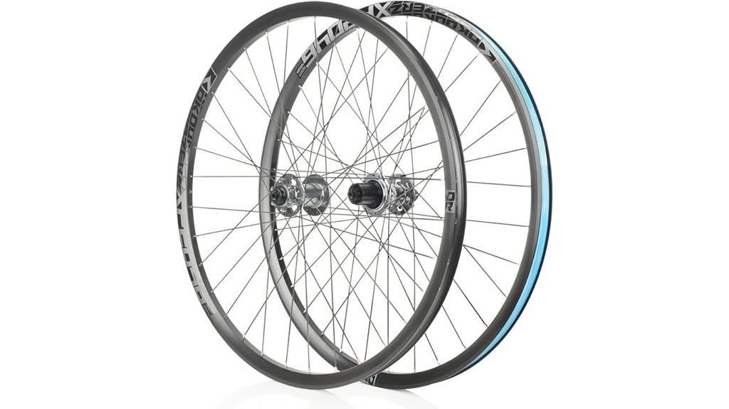 mountain bike wheelset black