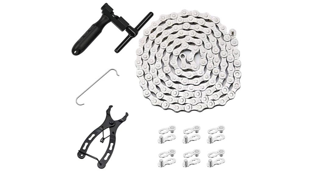 multiple speed bike chain
