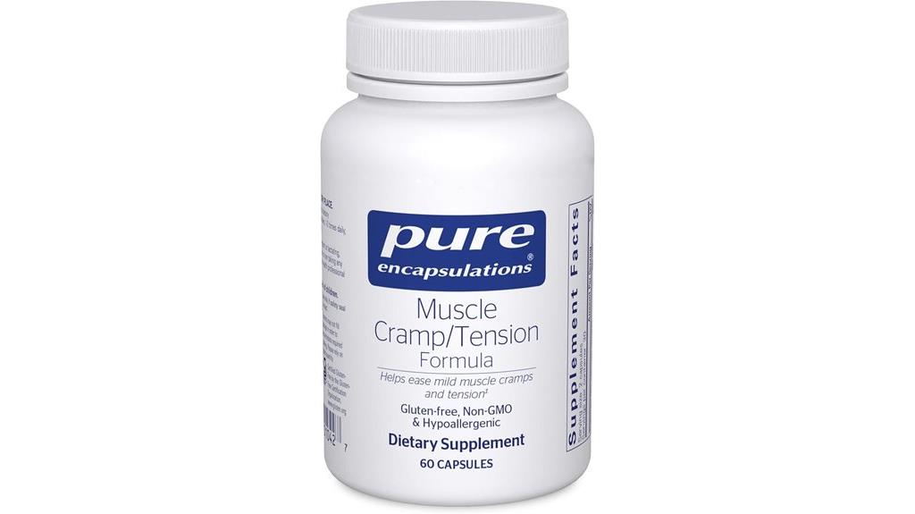 muscle cramp tension supplement