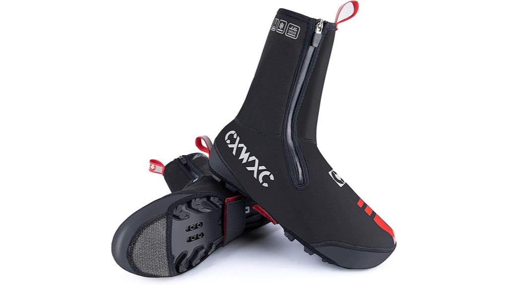 neoprene waterproof cycling overshoes