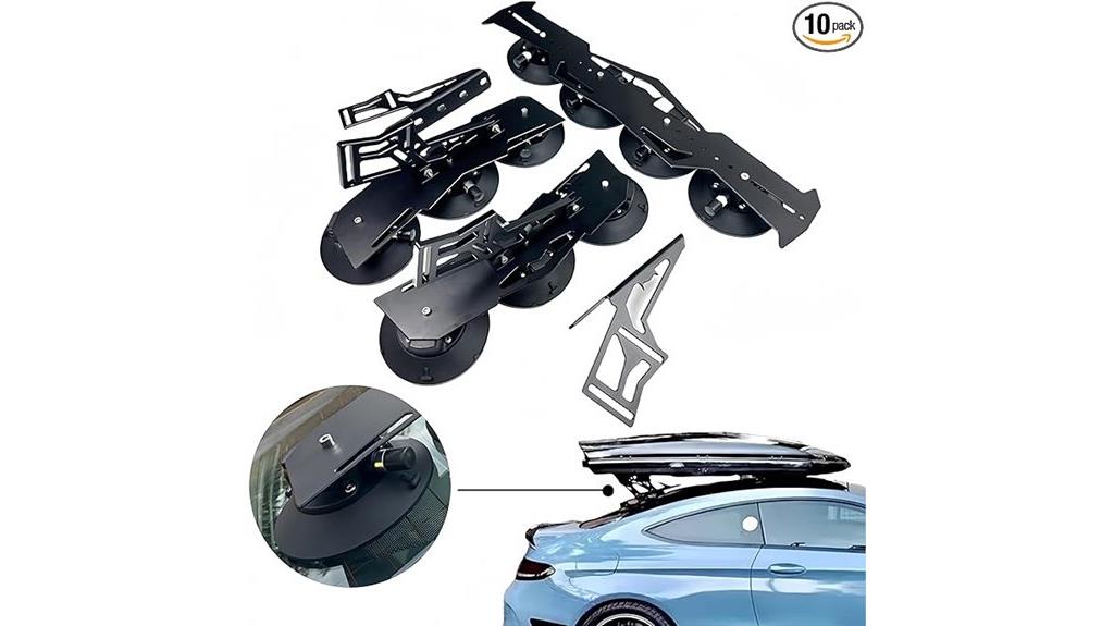 no rail suction roof racks