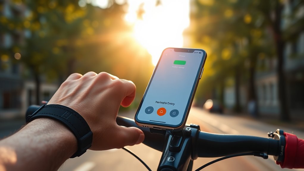 optimize battery life during rides