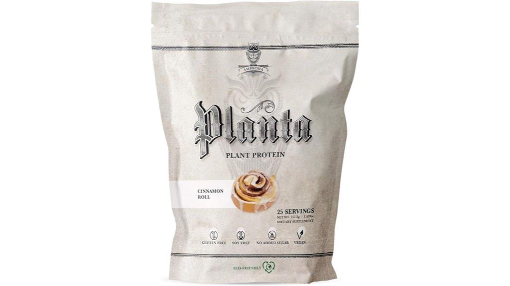 organic cinnamon roll protein