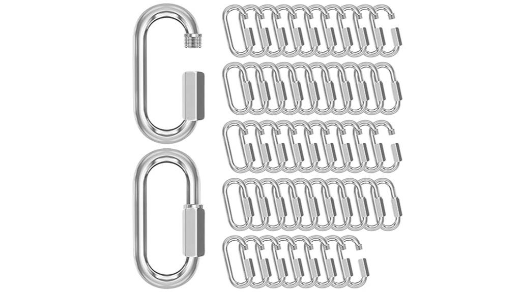 pack of two chain connectors