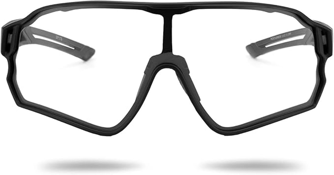 photochromic cycling sunglasses