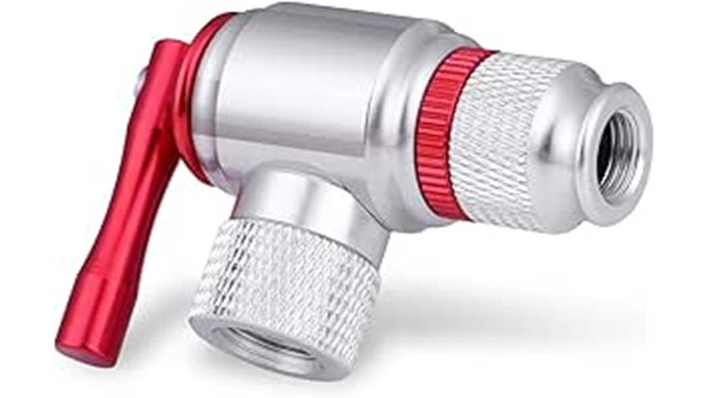 portable co2 inflator for valves