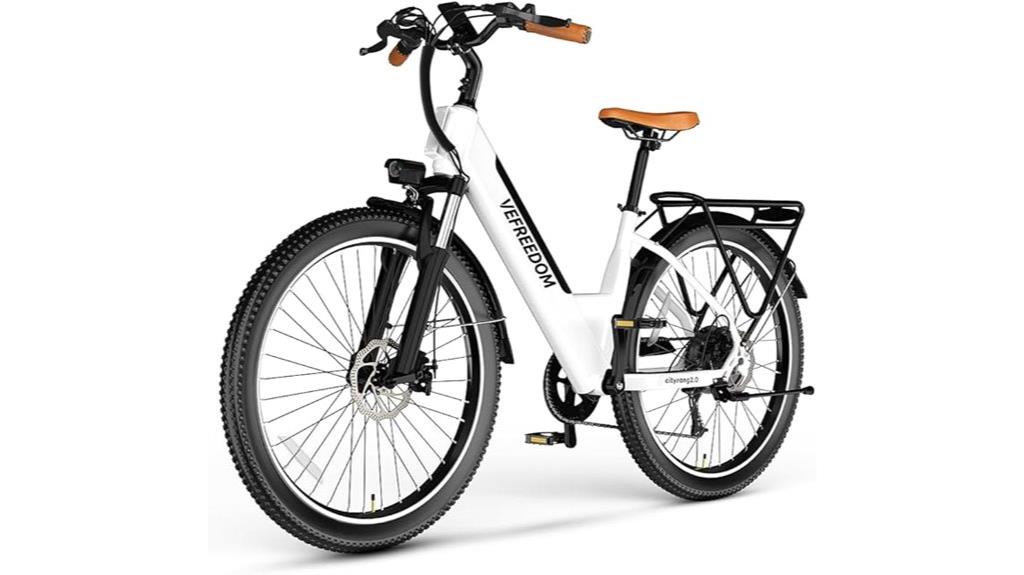 powerful 26 electric mountain bike