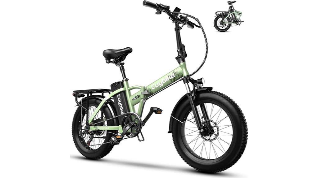 powerful foldable e bike