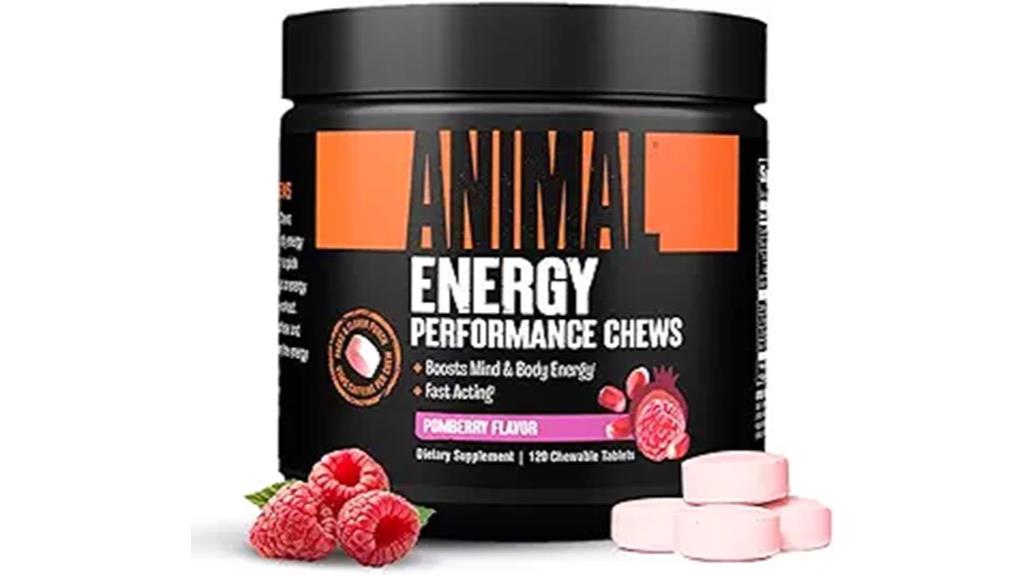 pre workout chews with caffeine