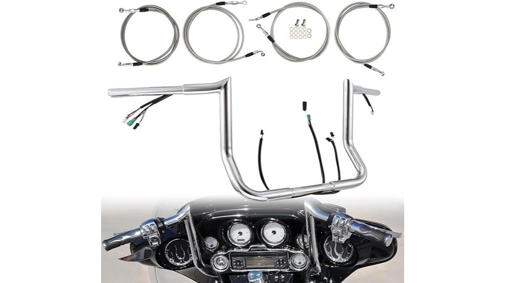prewired street glide handlebar