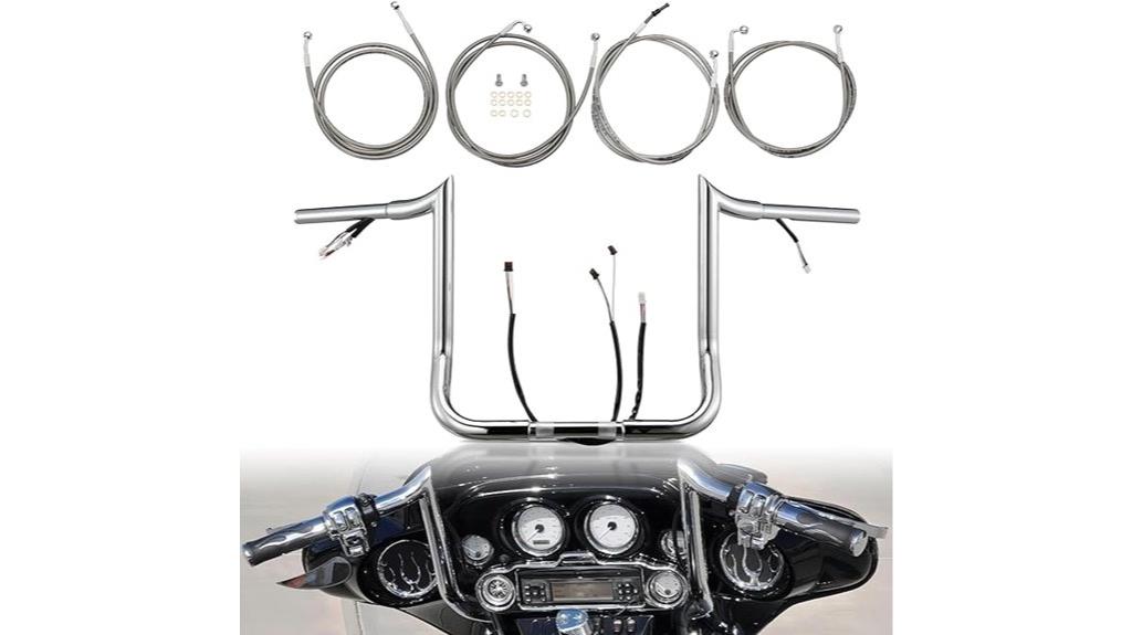 prewired street glide handlebars