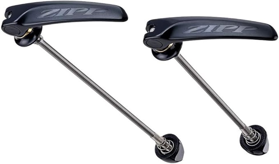 quick release bicycle skewer set