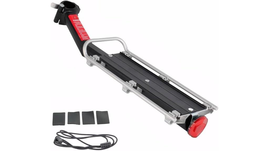 rear bicycle cargo rack