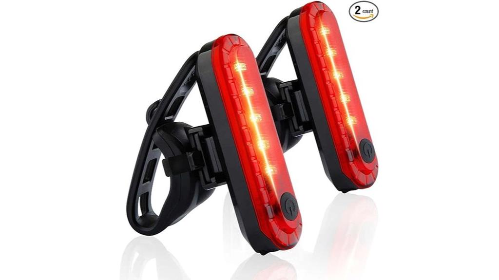 rechargeable bike tail lights