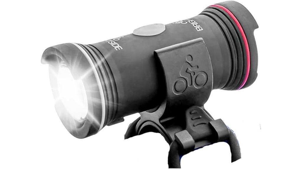rechargeable waterproof bike light