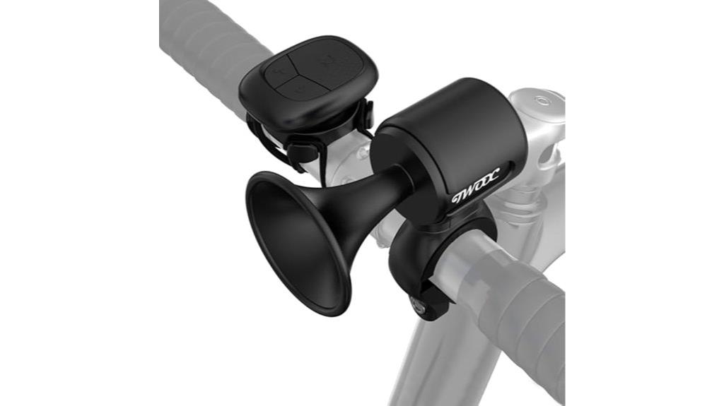 rechargeable waterproof e bike horn