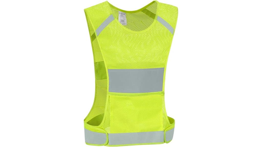 reflective vest with pocket