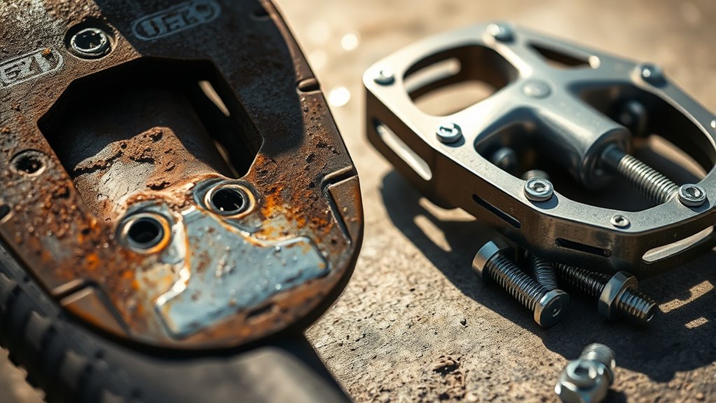 replace worn pedal parts