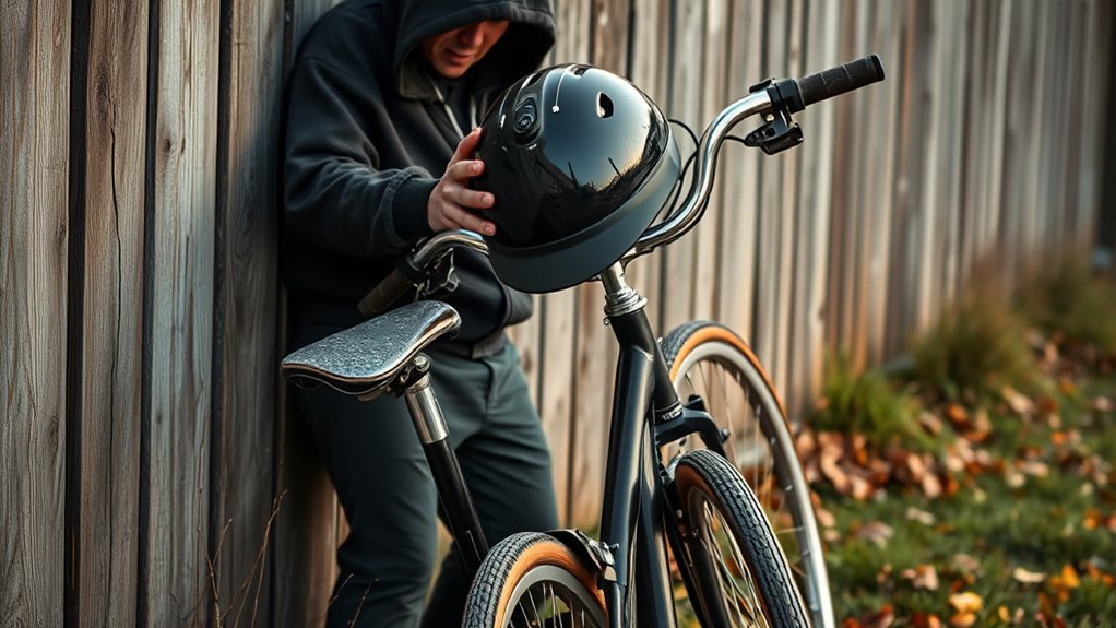 returning stolen bike honestly