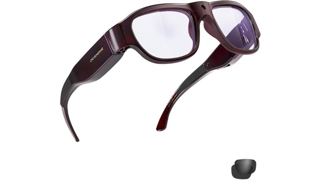 safety glasses with 32gb camera