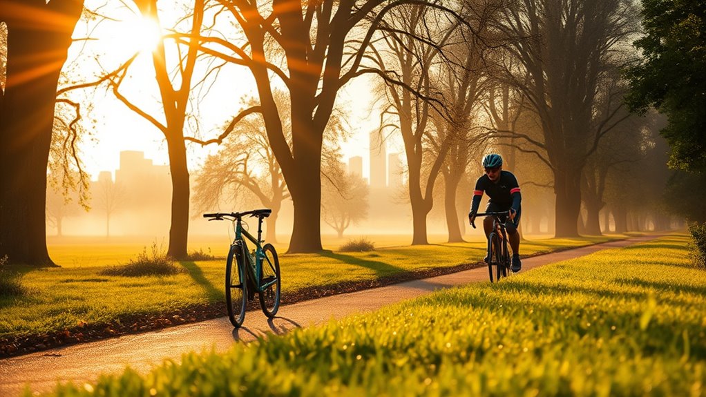 schedule regular morning rides