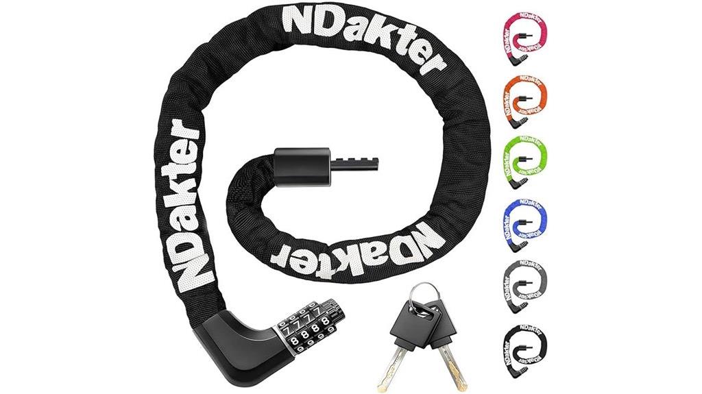 secure 4 digit key lock