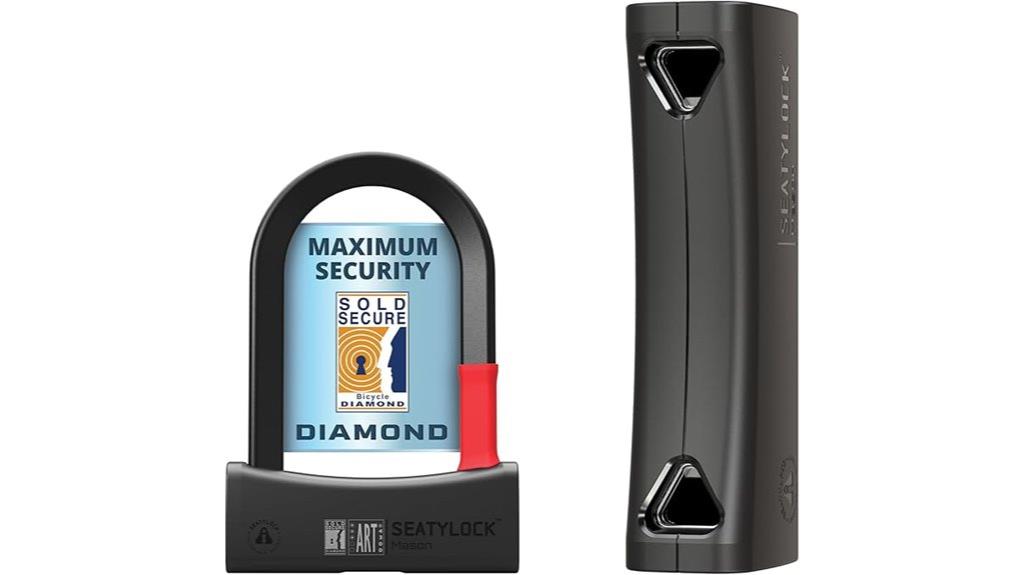 secure bike lock system