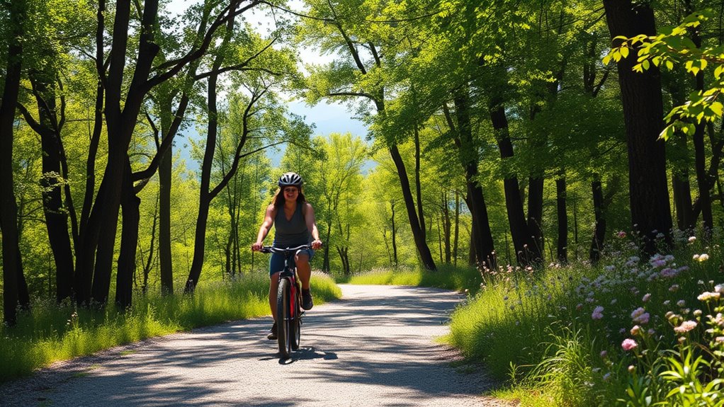 serene routes and calming music