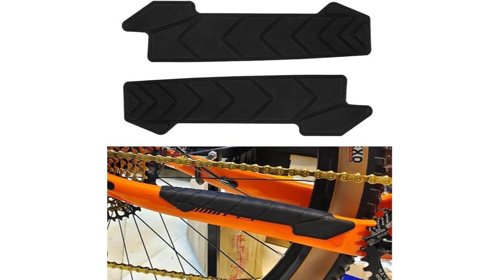 silicone bike chainstay protectors