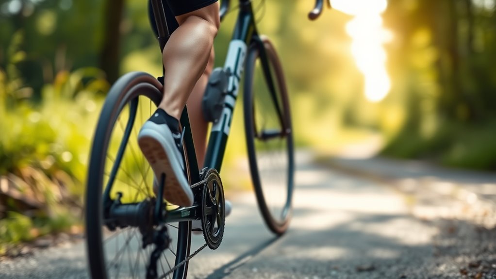 single leg pedaling control technique