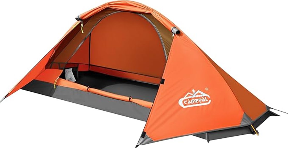 single person outdoor tent